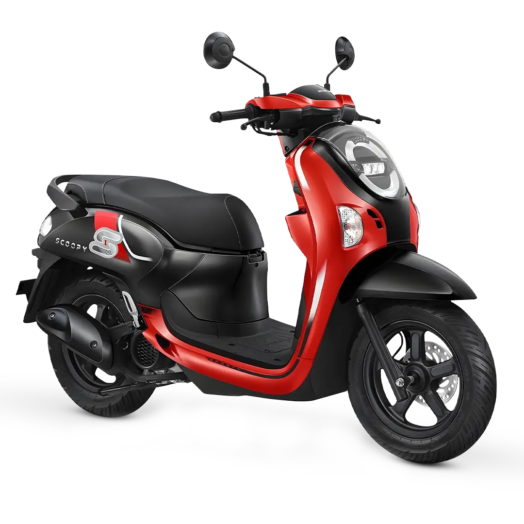 HONDA SCOOPY ENERGETIC 2025 RED