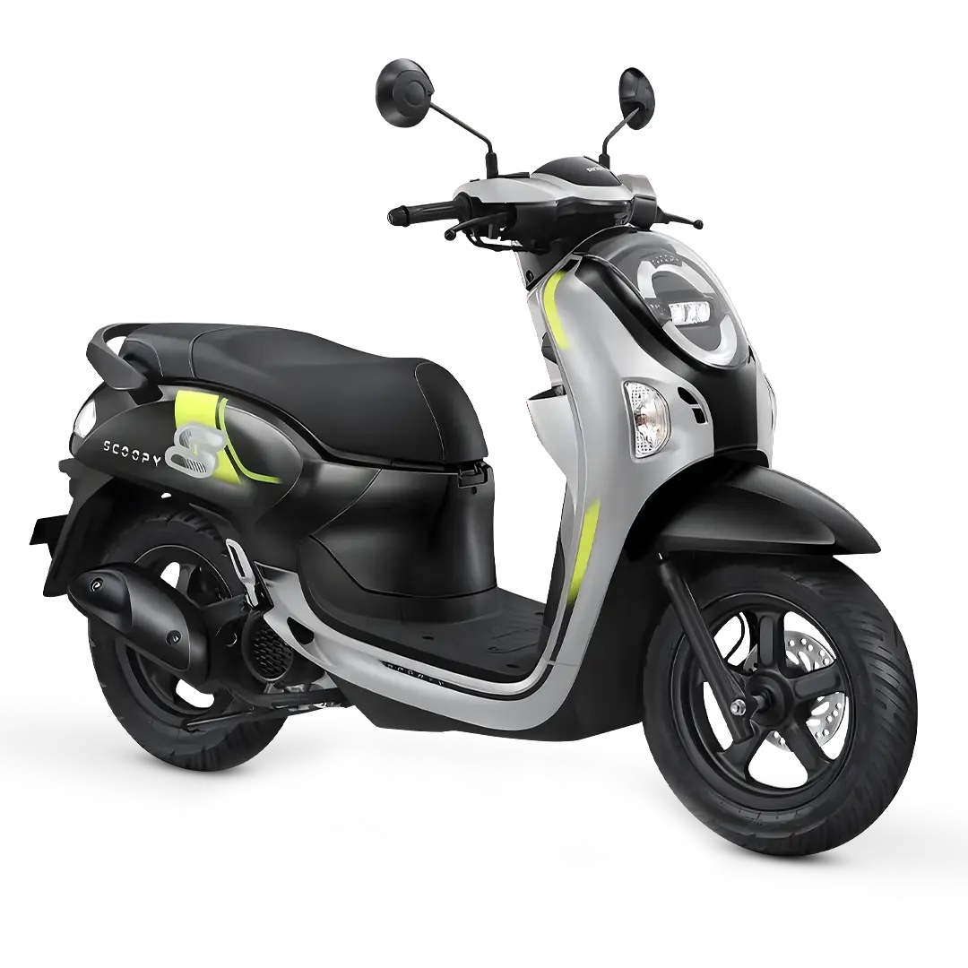 HONDA SCOOPY ENERGETIC 2025 SILVER
