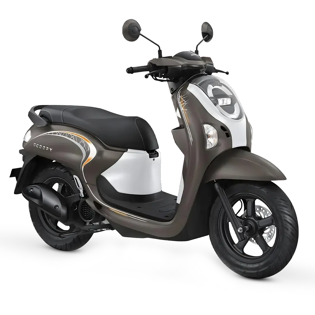 HONDA SCOOPY FASHION 2025 BROWN