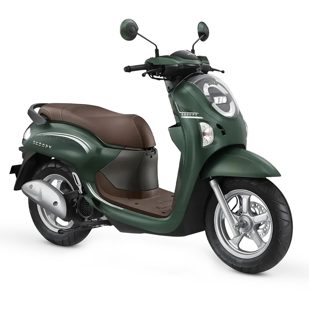 HONDA SCOOPY STYLISH 2025 GREEN