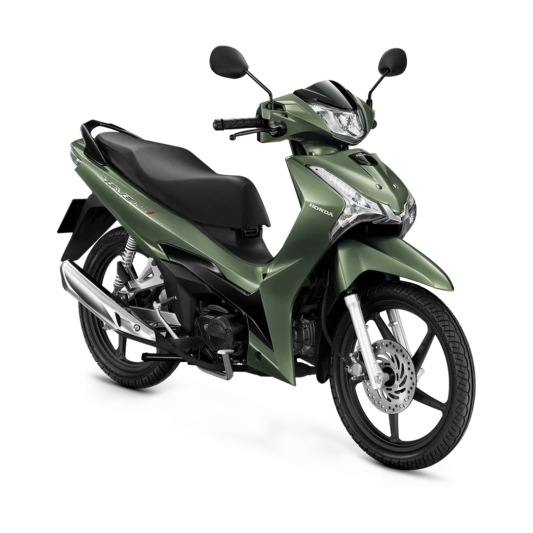 HONDA WAVE 125I 2025 GREEN-BLACK