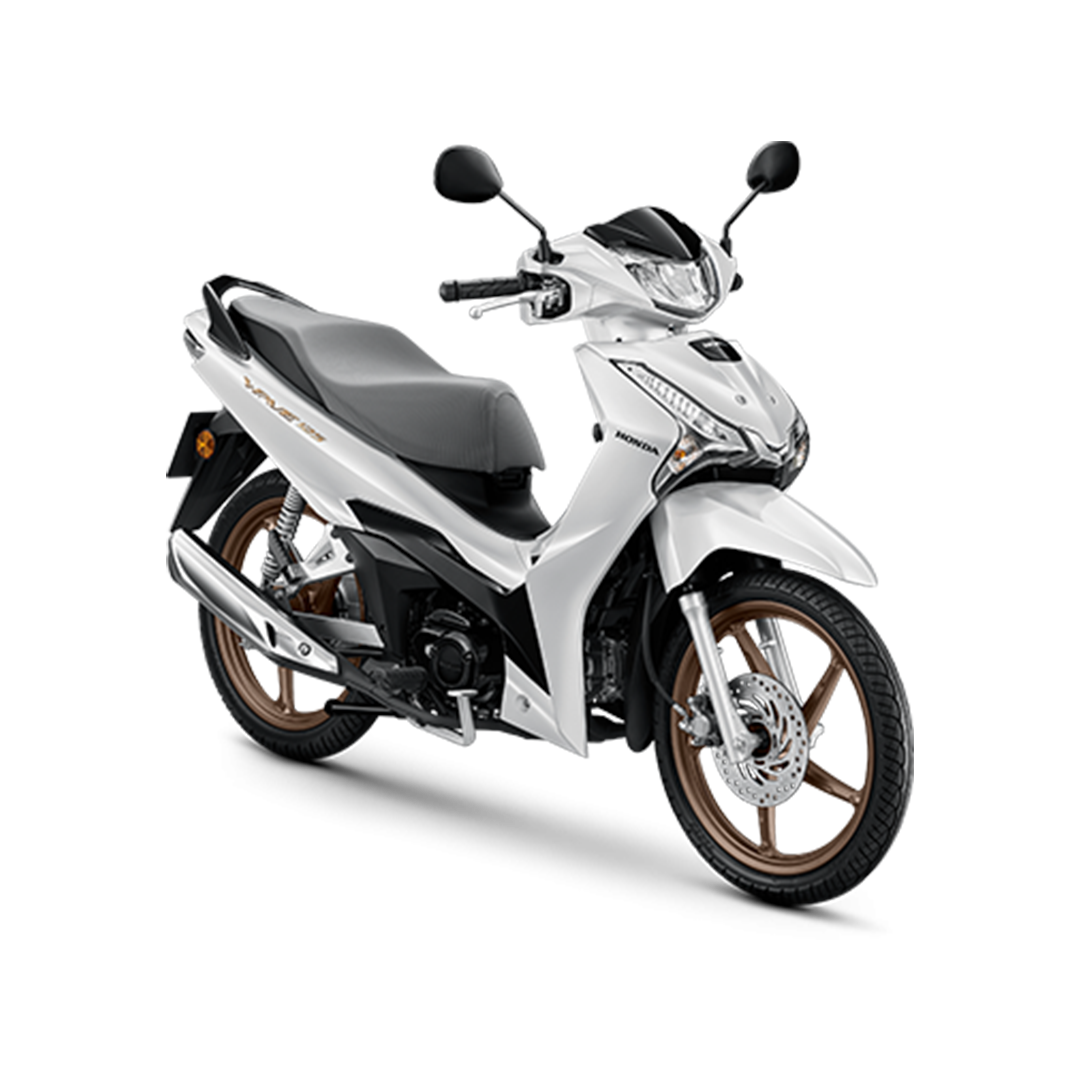 SPECS - HONDA WAVE 125I - 2025 - WHITE BLACK (Trasnparent)