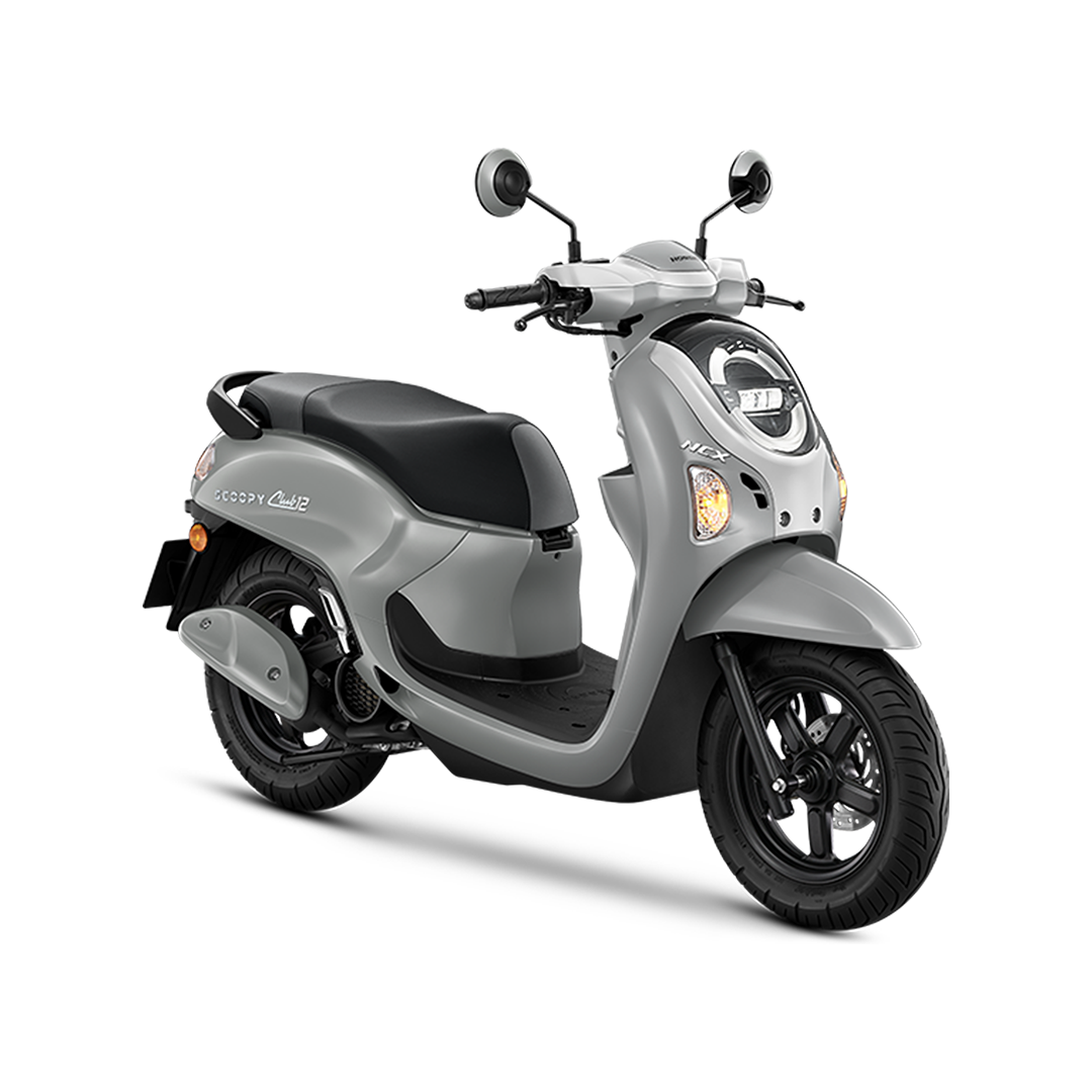Scoopy 110 White Grey (Trasparent)