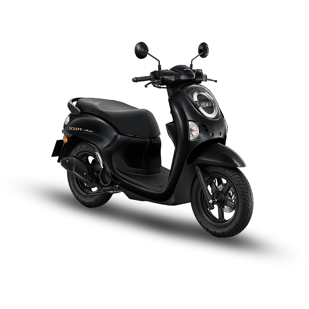 Scoopy 110 Black (Trasparent)