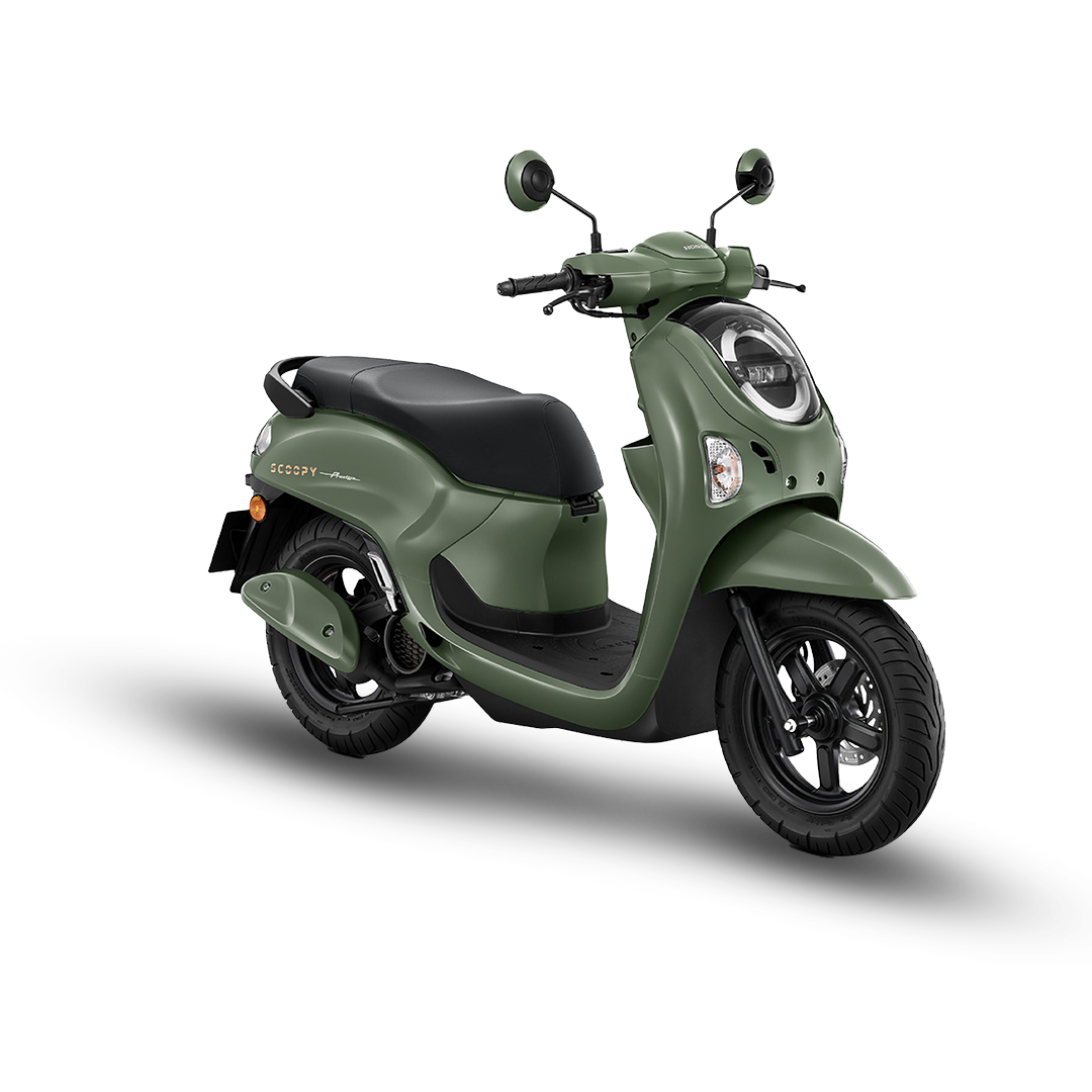 Scoopy 110 Green (Trasparent)